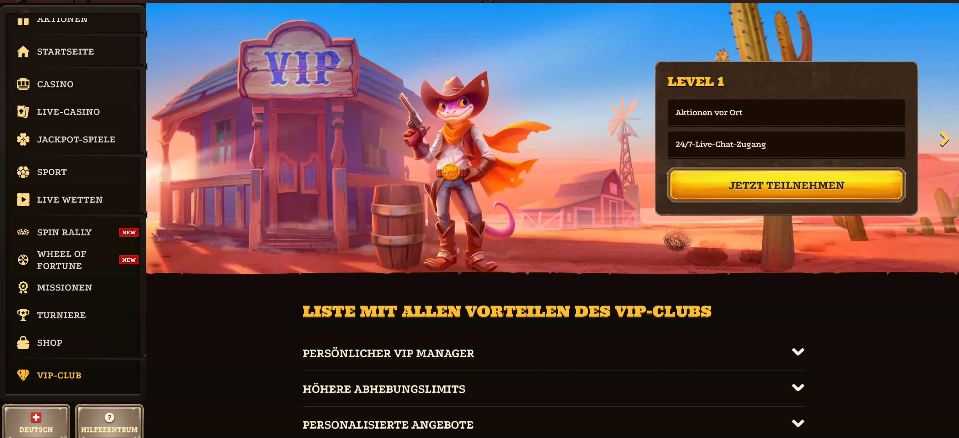 Lizaro Casino Bonus: Gro&szlig;es Willkommen f&uuml;r kleine Einzahlungen